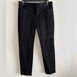 Banana Republic Sloane Dress Pants, Size 2, Black